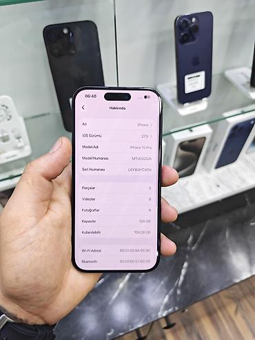ipad pro 2: IPhone 15 Pro, 128 GB, Blue Titanium, Face ID, Sənədlərlə, Zəmanət — 2