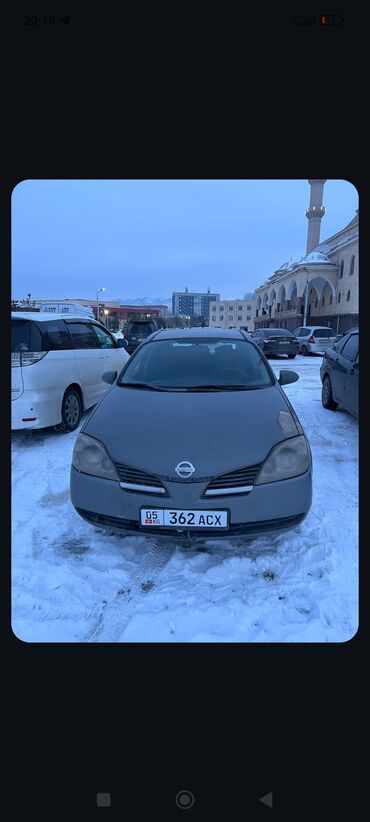 Nissan: Nissan Primera: 2002 г., 1.8 л, Механика, Газ, Универсал