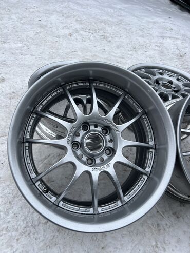 Диски: Литые Диски R 17 Work, Комплект, отверстий - 5, Б/у — 9