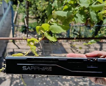 komputer aksesuarları: Videokart Sapphire Radeon RX 580, 8 GB, İşlənmiş — 4