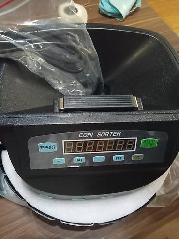 Pul sayan aparatlar: Məhsul: Elektron sikkə çeşidləyici və sayan (Coin Sorter, Qəpik Sayan) — 1
