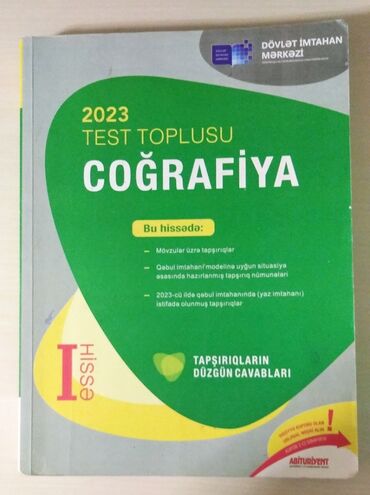 Çəngəllər: Coğrafiya test toplusu 1-ci hissə 2023