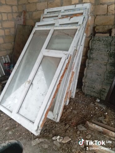 Plastik qapılar: Plastik pecereler qapilar muxtelif olcude var demir qapi dsrvazalar — 8