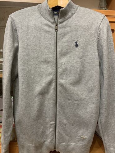 часы fossil: Мужской свитер, M, Polo Ralph Lauren, Б/у, цвет - Серый, Самовывоз