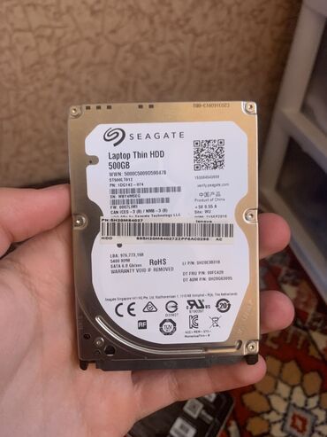купить жесткий диск для ноутбука: Накопитель, Seagate, HDD, 512 ГБ, Для ноутбука