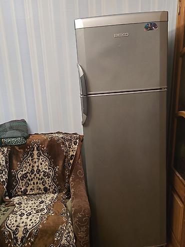 İşlənmiş 2 qapılı Beko Soyuducu Satılır, rəng - Gümüşü