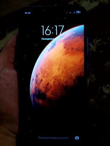 телефон редми 6: Xiaomi, Redmi 9C, Колдонулган, 64 ГБ, түсү - Көк, 2 SIM