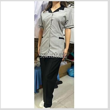 uniform: XADİMƏ GEYİMİ🧑🏻‍💼(Tikilişi və Satışı) İnstagram[xalat.az] Tik Tok — 1