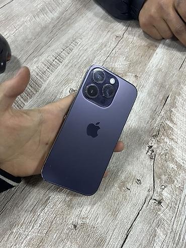 i̇phone 14 pro: IPhone 14 Pro, 6.1" - Цвет: Deep Purple (тёмно‑фиолетовый) - Экран — 2