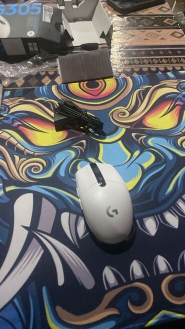 тостер купить в баку: Logitech G305 Lightspeed simsiz oyun siçanı – ağ rəng - Lightspeed