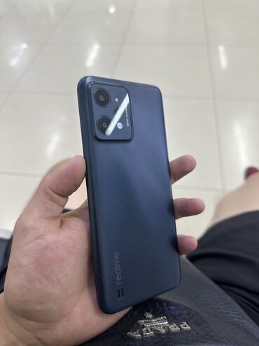 телефон а72: Realme C31, Б/у, 64 ГБ, цвет - Черный, 2 SIM