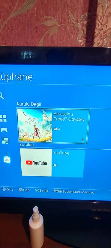 PS4 (Sony Playstation 4): Ps4 slim 872,8 gb yaddaş Versiya-13,50(son güncəlləmədi) 2 pult — 2