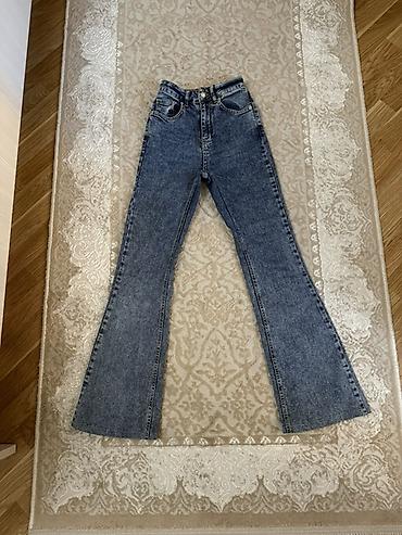 devit 3: DK49 Jeans brendinin qadın üçün kot şalvarı - Model: yuxarı bel — 1