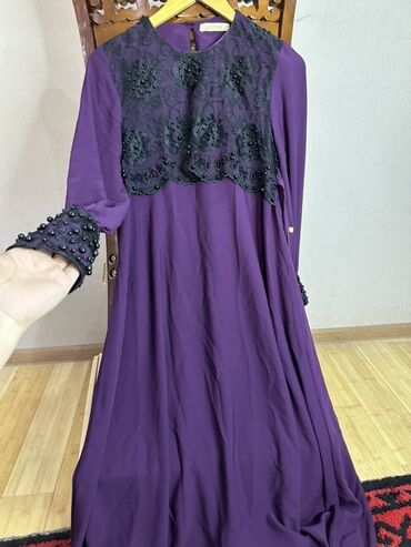 бордовое платье футляр: Кече көйнөгү, А-силуэт, Узун модель, Шифон, Жеңдери менен, M lalafo.kg да бордовое платье футляр: Кече көйнөгү, А-силуэт, Узун модель, Шифон, Жеңдери менен, M