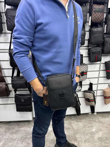 Torbe: Muška torba, Prada, Materijal: Veštačka koža — 2