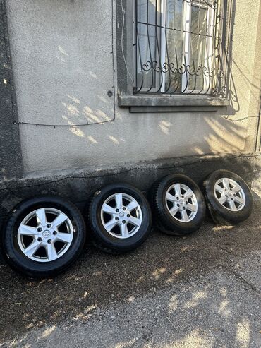 металлические диски: Дөңгөлөктөр монтажда 285 / 60 / R 18, Winter stud, Колдонулган, Комплект, Жеңил унаалар, Куйма, тешиктери - 5