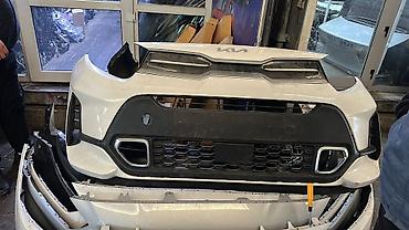 Бампер и комплектующие: Бампер Hyundai, Б/у, Оригинал — 6