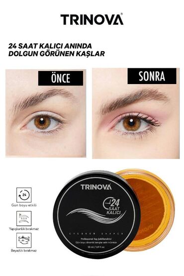 Digər kosmetika: Qaslarda iz buraxmır gün boyu sabitleyir