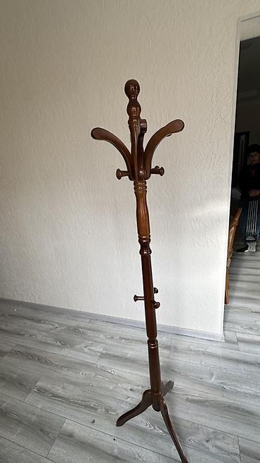 agaclar: Taxta paltar asılqanı – klassik dizayn - Material: bərk ağac, tünd — 1