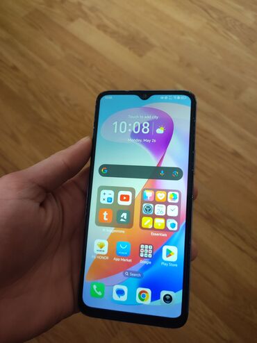 Honor: Honor X6a, 128 GB, rəng - Mavi, Barmaq izi
