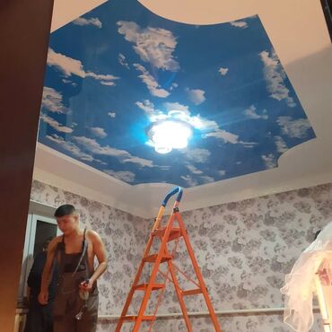 Натяжной потолок: Натяжной потолок Матовое, 3D потолки, Глянцевое Бесплатный замер, Бесплатная консультация, Гарантия — 2