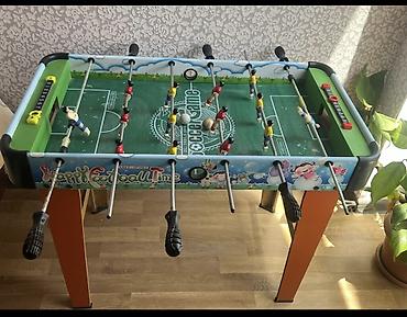 bilyard masasi: Uşaq və ailə üçün masa futbolu (foosball) oyunu - Rəngli dizaynlı — 1