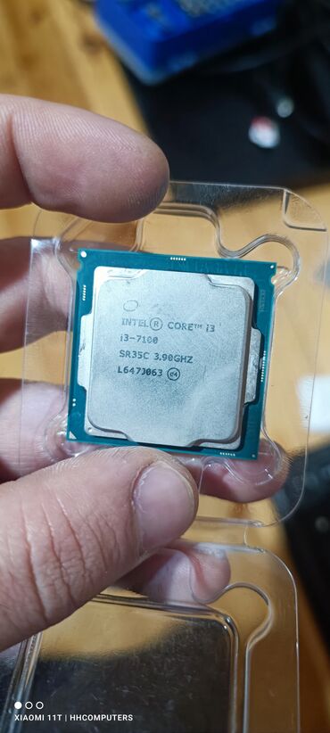 Процессоры: Процессор Intel Core i3 7100, 3-4 ГГц, 2 ядер, Б/у