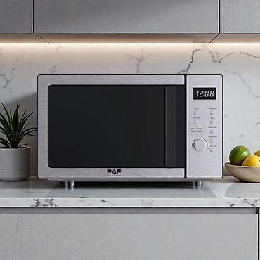 qril aparatlari: Məhsul №: 9791 Məhsulun adı: Mikrodalğalı soba RAF R.8010 850W Brend — 2