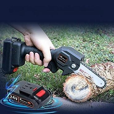 prodajem motor: Testera mini električna na akumulator sa 2 baterije. testera mini — 1