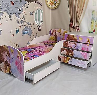 Кровати-машинки: Кровать-машинка, Новый, ЛДСП — 6