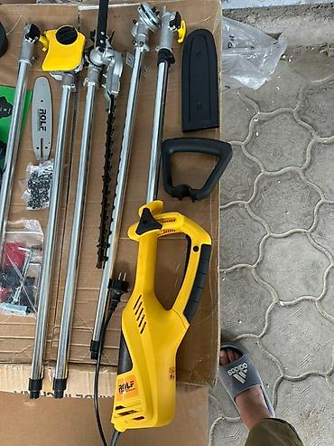 Триммеры, мотокосы: Многофункциональный электрический триммер ROLF TOP-4004 предназначен — 7