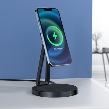 30w: Беспроводное зарядное устройство ACEFAST E8 desktop 2-in-1 Расстояние