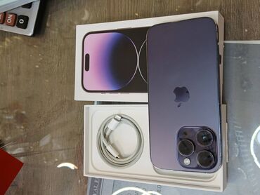 iphone 14 pro max azerbaycan fiyatı: IPhone 14 Pro, 256 GB, Deep Purple