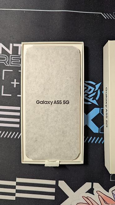 Samsung: Samsung Galaxy A55, Б/у, 256 ГБ, цвет - Серебристый, 2 SIM — 7