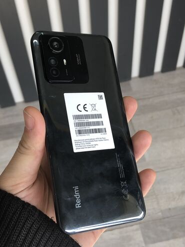 Xiaomi: Xiaomi Redmi Note 12S, 256 GB, rəng - Qara, 
 Zəmanət, Barmaq izi, Simsiz şarj