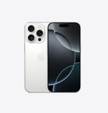 купить телефон редми 9 бу: IPhone 16 Pro, Колдонулган, 128 ГБ, White Titanium, Заряддоочу түзүлүш, Коргоочу айнек, Каптама, 99 %