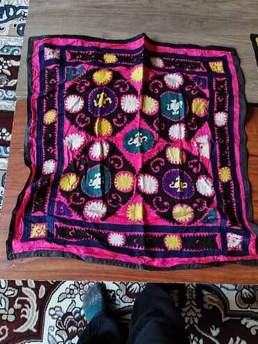 Ковры и паласы: Ковер Б/у, 100 * 100 — 20