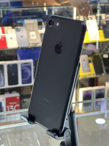 iphone 7 plus 64gb бишкек: IPhone 7, Б/у, 128 ГБ, Черный, 100 %