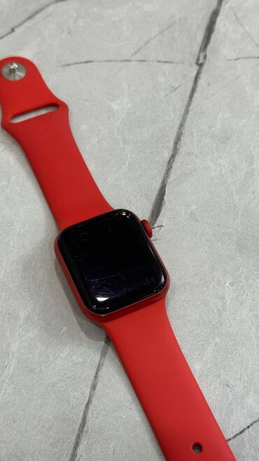 iphone xr бишкек бу: Apple Watch Series 6 (PRODUCT)RED – 40 мм 📱 Модель: Apple Watch