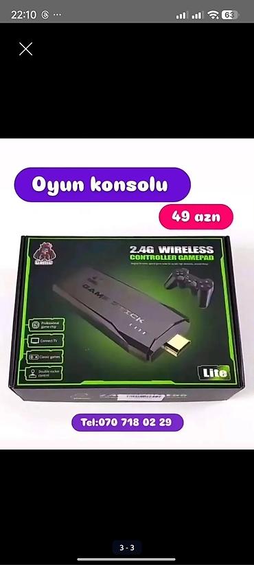 Digər oyun və konsollar: Oyun konsolların satişi bizde.Burda cox olmuram məlumat üçün — 2