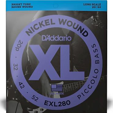 gitara simi: №: 10302 Məhsulun adı: Bas gitara üçün sim dəsti D'Addario EXL280, 4 — 1