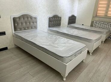 tek yataq mebeli: Новый, Односпальная кровать, С матрасом, Азербайджан