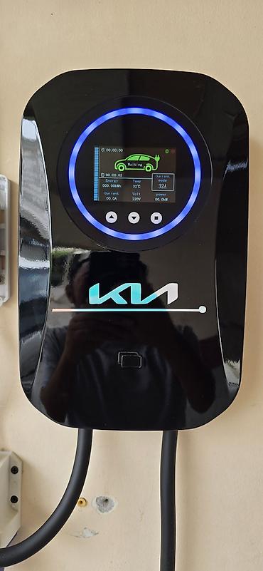 Транспорт: Настенная станция для зарядки электромобилей KIA (модель EV32) - — 5