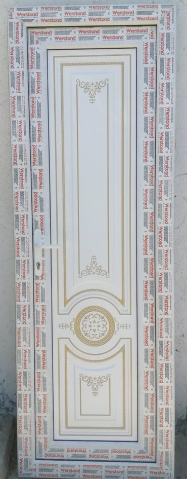 Plastik qapılar: Yeni Plastik qapı 80x200 sm Zamok ilə, Zəmanətli, Pulsuz quraşdırma, Ödənişli çatdırılma, Rayonlara çatdırılma — 34