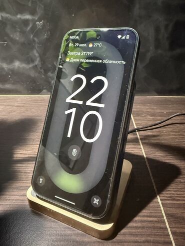 бесплатные телефоны: Google Pixel 9, Б/у, 128 ГБ, цвет - Черный, 1 SIM, eSIM