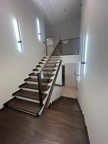 Обшивка лестниц: Лестница на заказ,,, Каражыгач, Жангак, Сосна, Фанера шпон. Баалар — 25