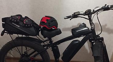 electric moped: İşlənmiş Elektrik velosipedi 26", sürətlərin sayı: 7, 500-750 Vt, Rayonlara çatdırılma, Ünvandan götürmə, Ödənişli çatdırılma — 1