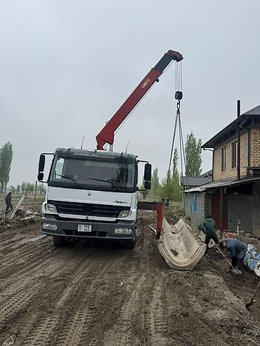 Услуги манипулятора (кран-манипулятор на шасси грузовика) - Подъём