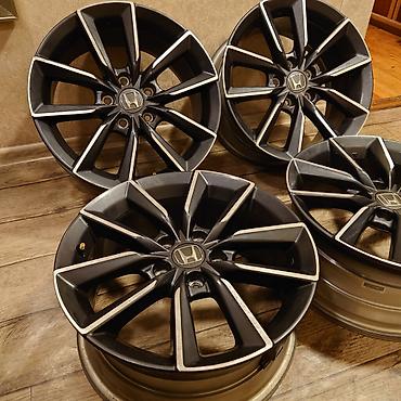 Диски: Литые Диски R 17 Honda, Комплект, отверстий - 5, Б/у — 6