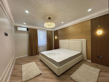 сдаётся квартира рядом рынок дордой: 3 комнаты, 86 м², Элитка, 2 этаж, Дизайнерский ремонт